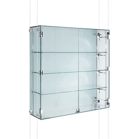 Contemporary Display Case Cmc001 Shopkit Wall Mounted Glass