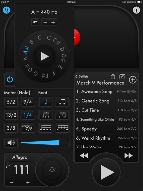 Download the latest version of best metronome for android. The Best Metronome App (for iPhone, iPad and iPod touch)