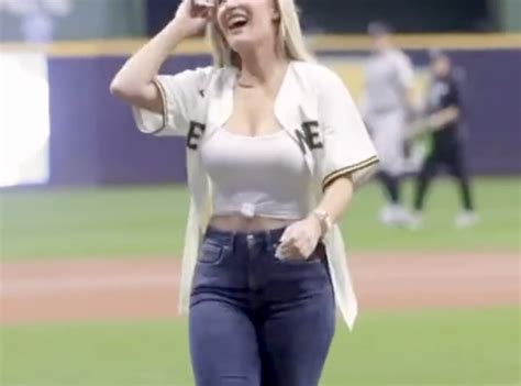 Paige Spiranacs First Pitch