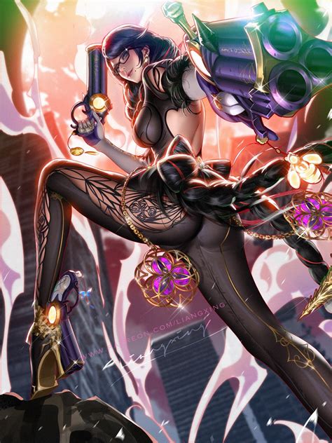 Rule 34 Ass Bayonetta Bayonetta Character Bayonetta 3 Black Hair Blush Braid Cutout Dual