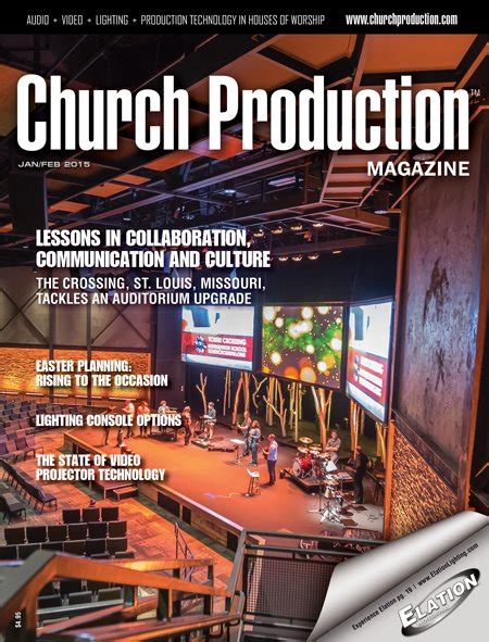 Cpm January February 2015 Church Production Magazine