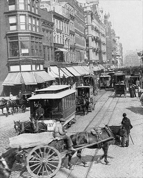 Vintage 1892 Broadway And Union Square Nyc New