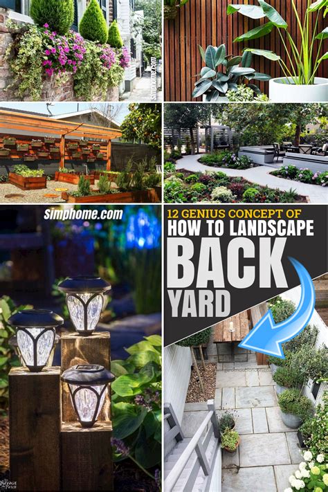 12 Genius Concepts Of How To Landscape Backyard Simphome