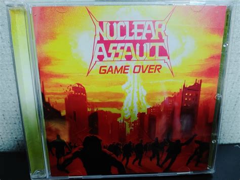 Nuclear Assault Game Over Cd Photo Metal Kingdom