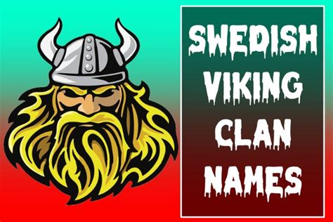 900 Viking Clan Names Ideas 2022 Medieval Norse Cool