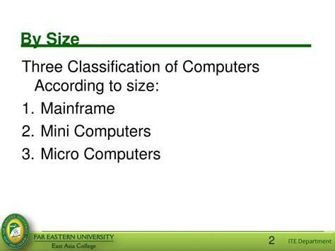 PPT Classification Of Computers PowerPoint Presentation Free Download ID
