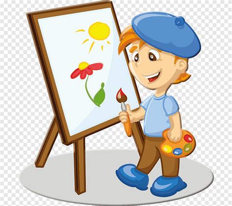 Painting Drawing Cartoon Painting Child Hand Png Pngegg