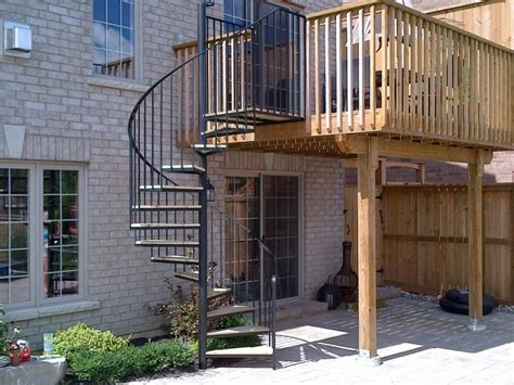 Outside Spiral Staircase Stair Designs