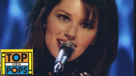 Shania Twain That Don T Impress Me Much Top Of The Pops 1999 Youtube