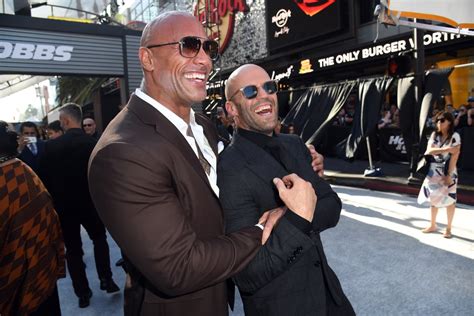 Dwayne Johnson And Jason Statham Friendship Pictures Popsugar