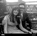 Roy Orbison mit seiner neuen Frau Barbara AnneMarie April 1969 in ...