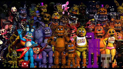Survive terrifying encounters with your favorite killer animatronics in a collection of new and classic. Kit Festa Painel Fnaf Five Nights At Freddy's - R$ 188,88 ...