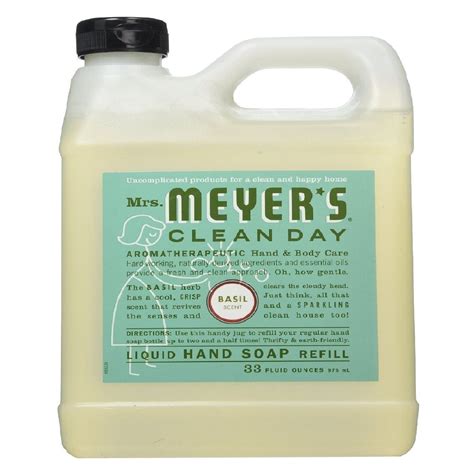Mrs Meyers Clean Day Liquid Hand Soap Refill Lavender 33oz Carlo Pacific