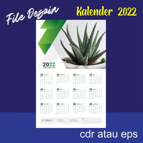 Jual File Desain Kalender Dinding 2023 Shopee Indonesia