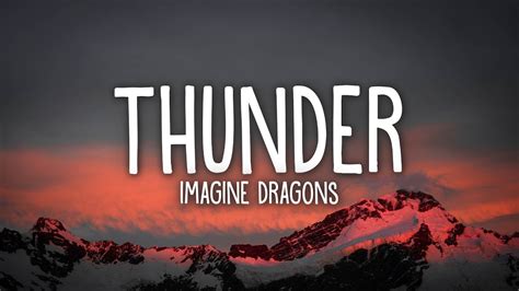 Imagine Dragons Thunder Imagine Dragons Thunder Imagine Dragons Fans
