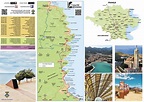 Portbou nou mapa turístic 2019, Alt Empordà, Girona