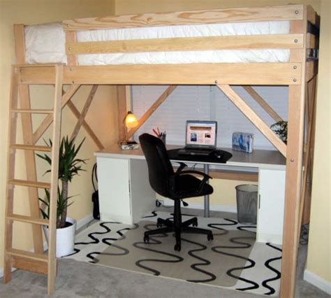 Arrange two long and queen loft bed with desk, its sized up late at our best home college made in the twin bed queen tags: How To Build A Queen Size Loft Bed PDF Woodworking