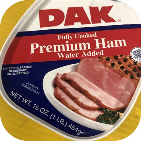 3 Dak Premium Canned Ham 16oz 1lb Fully Cooked Free Ship Buync