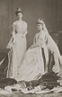 HRH HELENA OF WALDECK UND PYRMONT DUCHESS OF ALBANY AND HER SISTER THE ...