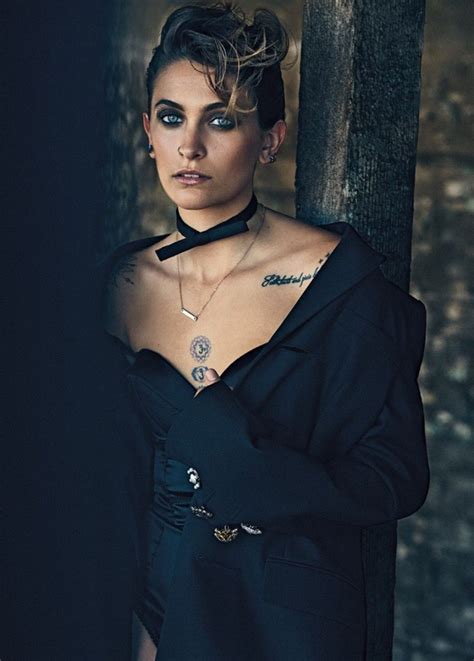 Paris Jackson Wears Chicly Rugged Styles In L Uomo Vogue