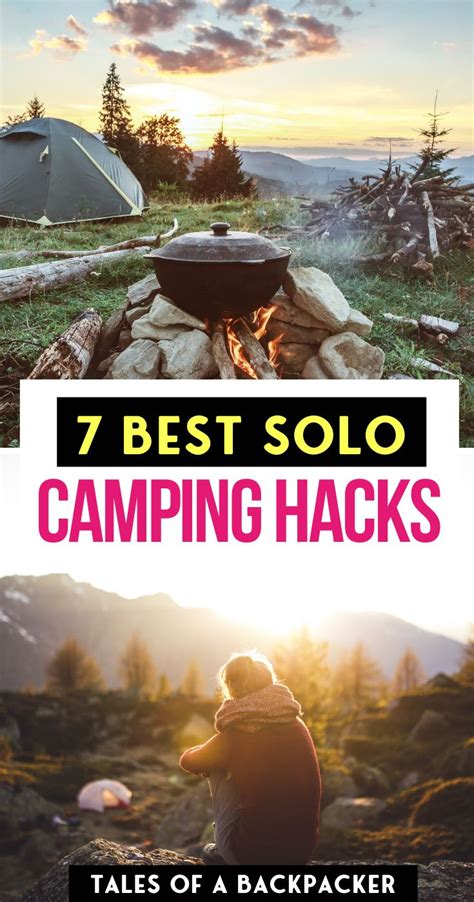 Camping Alone Safely 7 Solo Camping Tips Tales Of A Backpacker