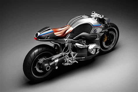 Bmw R Ninet Aurora Concept Motorcycle Concept Motorcycles Futuristic
