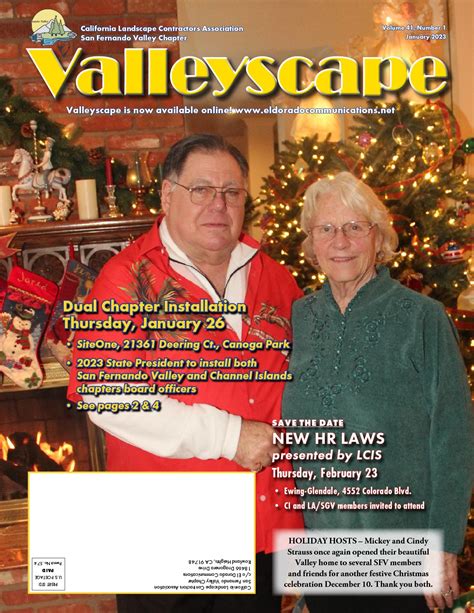 Valleyscape Newsletter — Clca San Fernando Valley Chapter