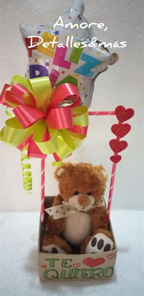 Cajita Decorado Arreglos De Peluches Manualidades Hacer Cajas De Regalo