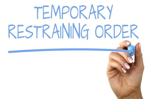 Temporary Restraining Order Free Of Charge Creative Commons