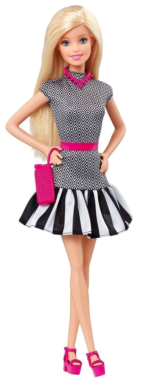 Buy Barbie Glam Party Doll Black And White Dress At Mighty Ape Australia