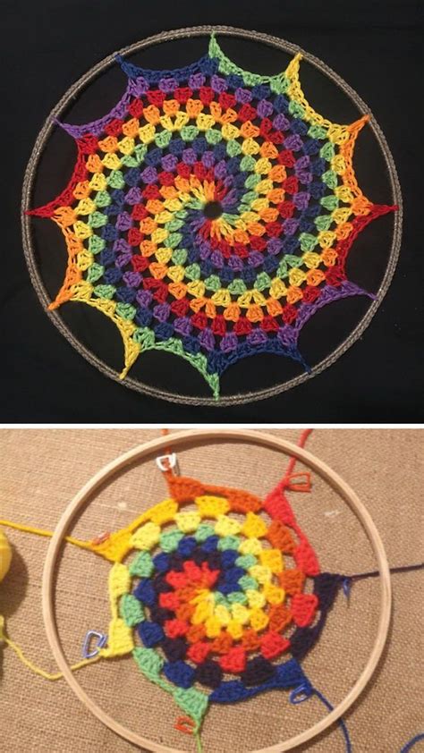 15 Crochet Dream Catcher Patterns And Tutorials 2017 Crochet
