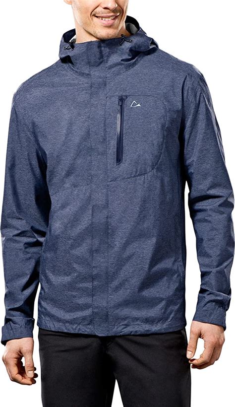 Paradox Mens Waterproof Breathable Rain Jacket Blue Xx Large