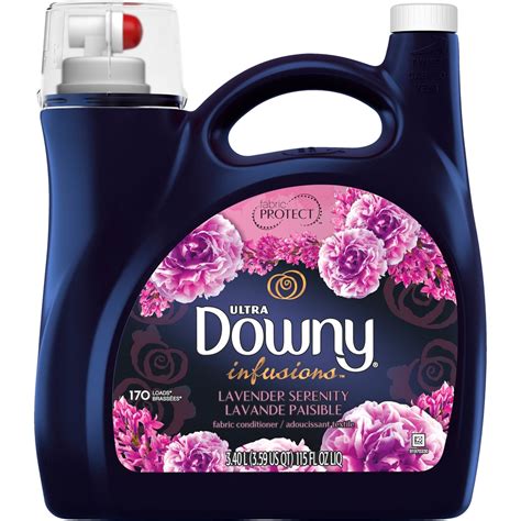 Downy Infusions Fabric Softener Lavender Serenity 115 Oz Detergents