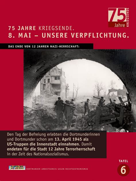 Ausstellung 75 Jahre Kriegsende Für Demokratie Und Menschenrechte