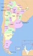 Provincias y capitales de Argentina — Saber es práctico
