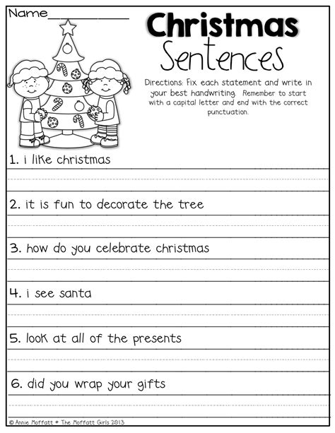 Free Printable Christmas Reading Comprehension Worksheets Includes