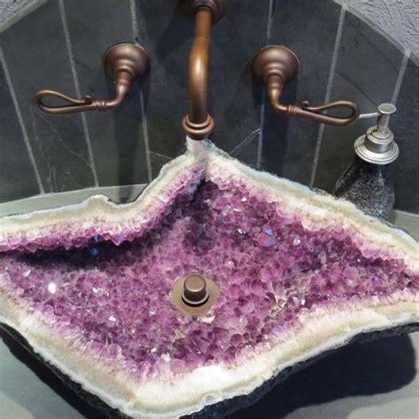 Beautiful Amethyst Sink With Images Best Bathroom Designs Sweet
