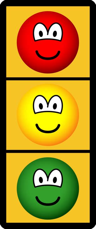 Traffic Light Emoticon Traffic Light Charts For Kids Emoticon