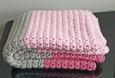 Hand Crocheted Baby Blankets Crochet For Beginners