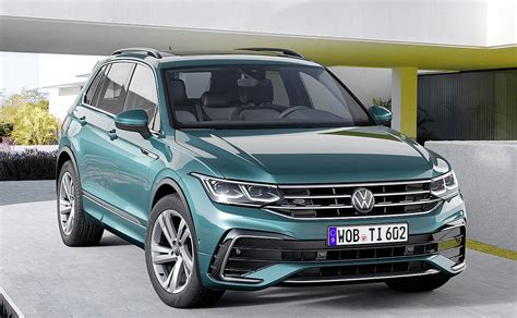 2018 volkswagen tiguan 2.0t se fwd angular front exterior view. 2022 Volkswagen Tiguan photo gallery