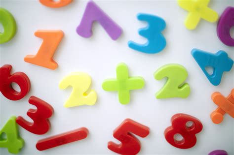 Free Stock Photo 6996 Learning Maths With Colourful Numbers