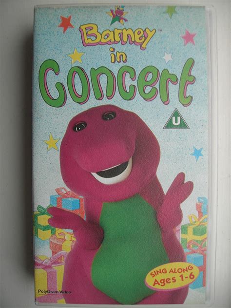 Barney Barney In Concert Vhs Children Uk Dvd And Blu Ray