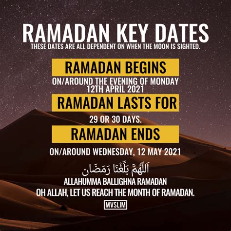 When Is Ramadan 2021 Why Do Muslims Fast Mvslim