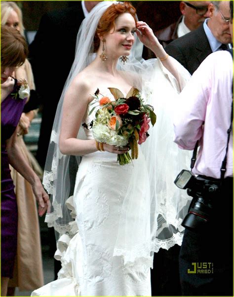 Photo Christina Hendricks Wedding Pictures 10 Photo 2281371 Just Jared Entertainment News
