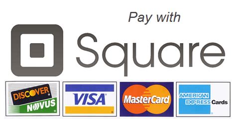 Square Credit Card Sign