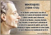 Biografía:Baron de Montesquieu Resumen Ideas y Pensamiento Politico