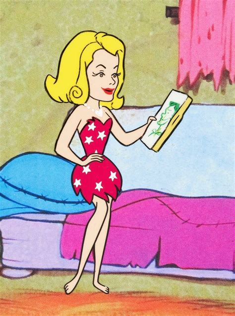 Samantha Stephens The Flintstones Animation Cel 1965 Animation