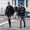 CHANEL IMAN and Sterling Shepard Out in New York 01/12/2017 - HawtCelebs