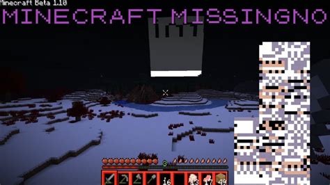 Missingno In My World Minecraft Missingno Youtube