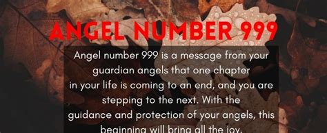 O Significado Do Anjo Número 999 E Sua Importância Na Vida Números De